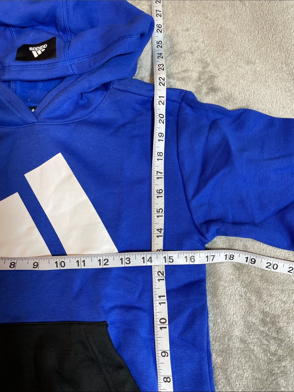 NWT Adidas Colorblock Logo Hoodie - Picture 2 of 5